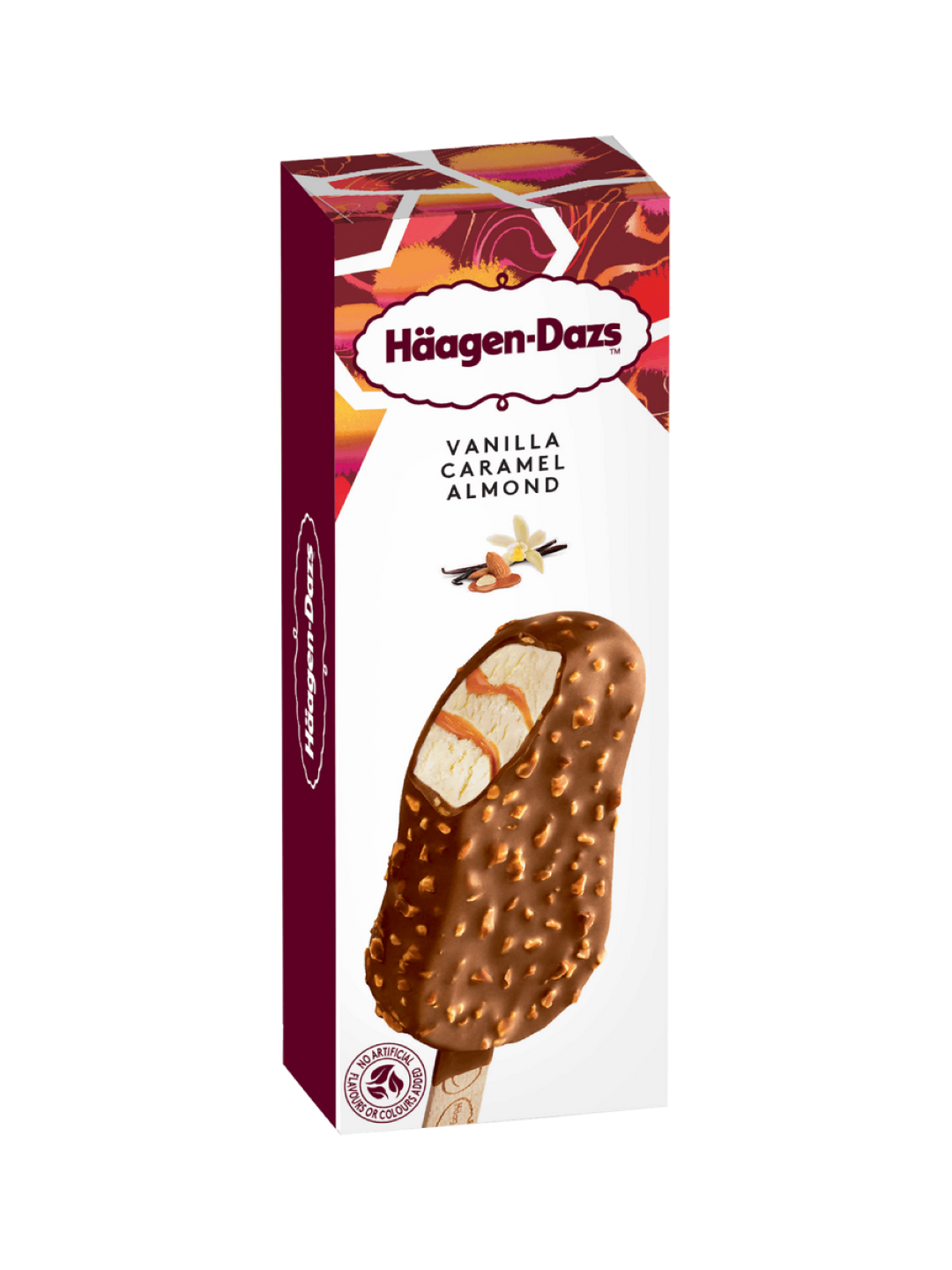 HAAGEN-DAZS VANILLA CARAMEL ALMOND 80ML
